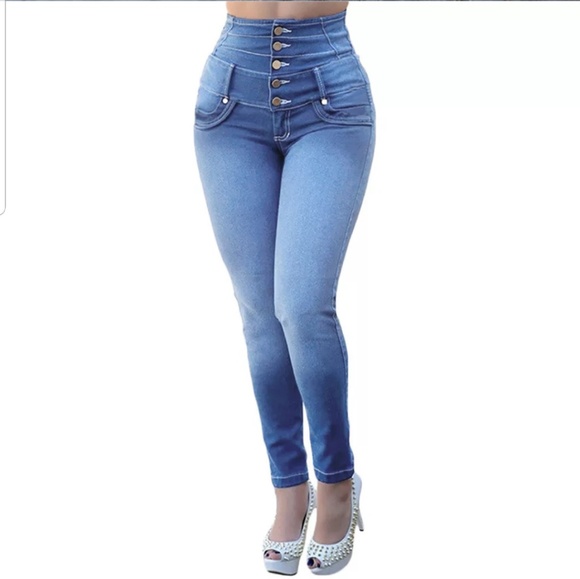 High Waist Tushy Enhancing Corset Style Je… - Picture 2 of 4